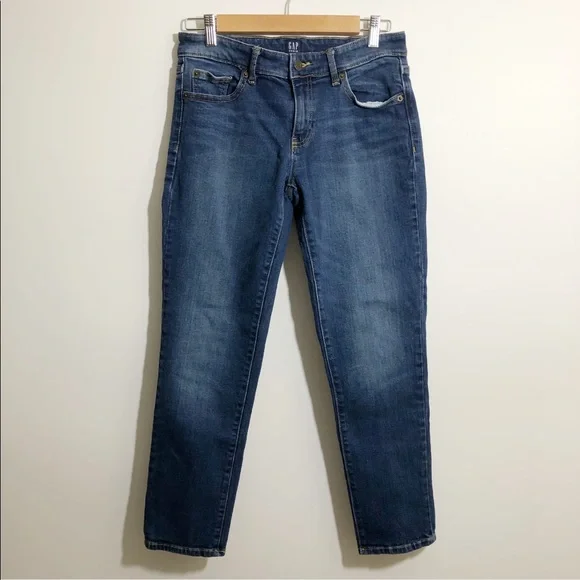 Gap Girlfriend Denim Jeans Blue 4R - Picture 10 of 11